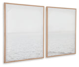 Cashall Gray Wall Art (Set of 2) (Online Special Price) - Ornate Home
