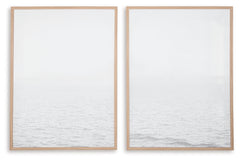 Cashall Gray Wall Art (Set of 2) - Ornate Home