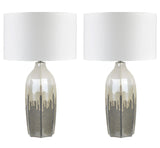 Cashmere Taupe/Cream Table Lamp (Set of 2) - Ornate Home