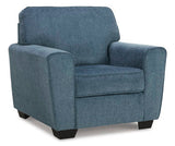 Cashton Blue Chair (Online Special Price) - Ornate Home
