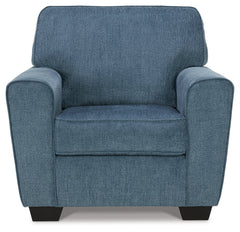 Cashton Blue Chair - Ornate Home