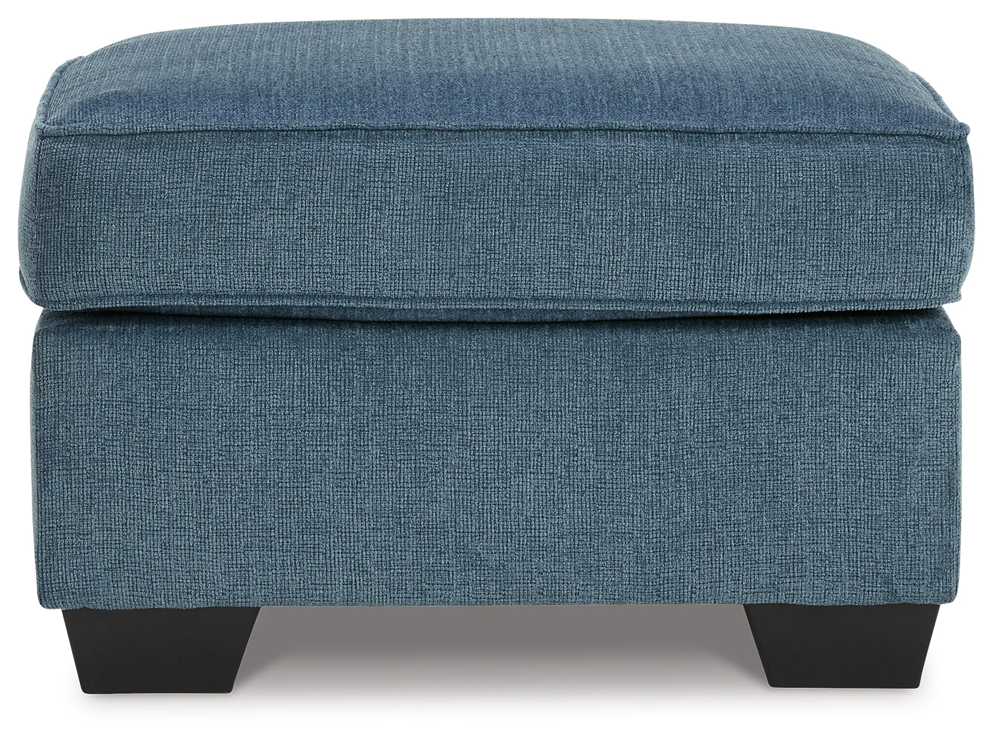 Cashton Blue Ottoman - Ornate Home