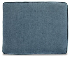 Cashton Blue Ottoman - Ornate Home