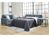 Cashton Blue Queen Sofa Sleeper - Ornate Home