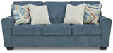 Cashton Blue Queen Sofa Sleeper - Ornate Home