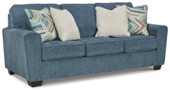 Cashton Blue Queen Sofa Sleeper - Ornate Home