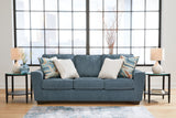 Cashton Blue Queen Sofa Sleeper - Ornate Home