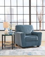 Cashton Blue Sofa, Chair and Ottoman (Online Special Price) - Ornate Home