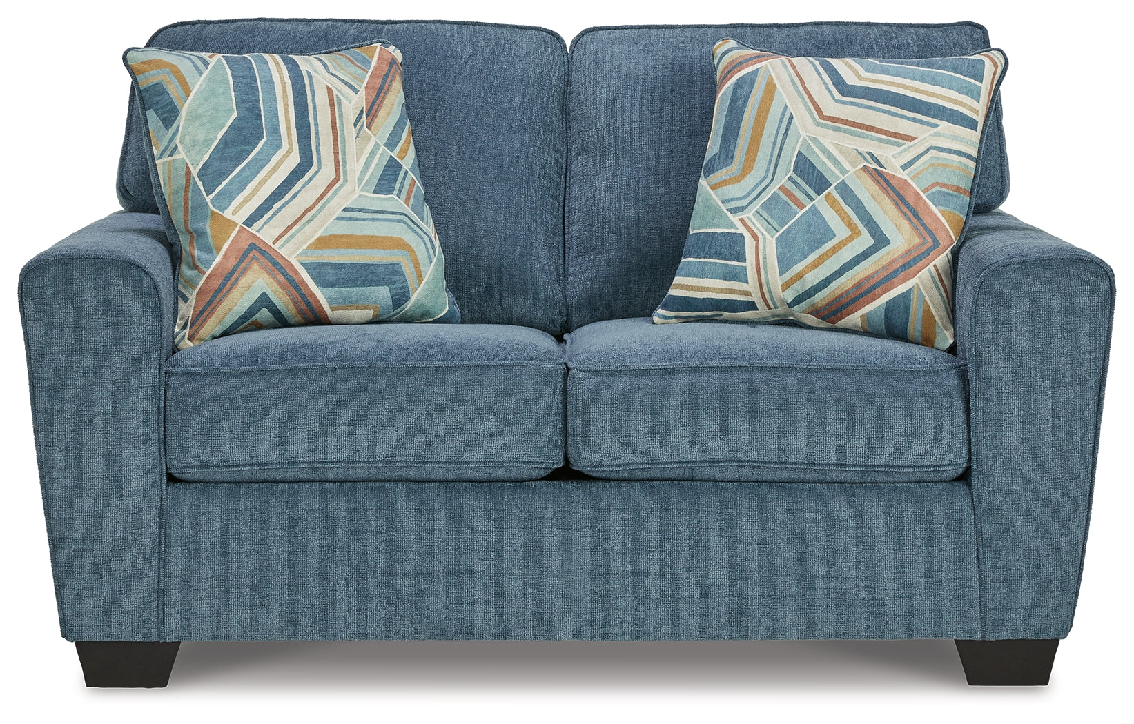 Cashton Blue Sofa, Loveseat, Chair and Ottoman (Online Special Price) - Ornate Home