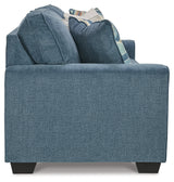 Cashton Blue Sofa (Online Special Price) - Ornate Home