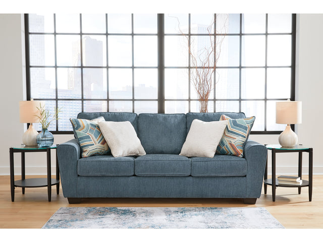 Cashton Blue Sofa - Ornate Home