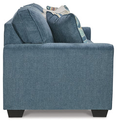 Cashton Blue Sofa - Ornate Home
