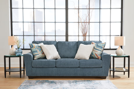 Cashton Blue Sofa and Chair - Ornate Home