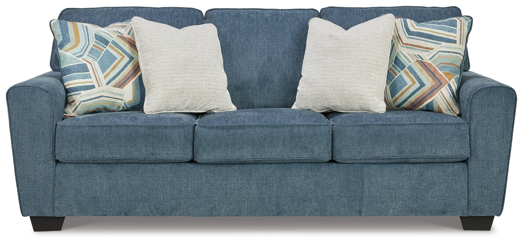 Cashton Blue Sofa and Loveseat - Ornate Home