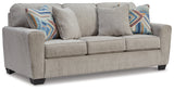 Cashton Ice Sofa - Ornate Home