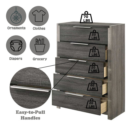 Casimiro Gray Chest - Ornate Home