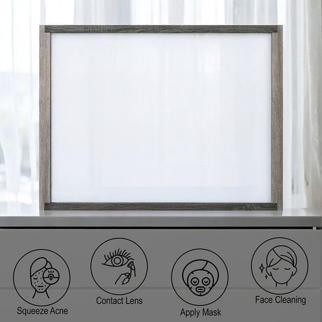 Casimiro Gray Mirror - Ornate Home