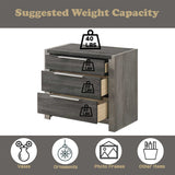 Casimiro Gray Nightstand - Ornate Home