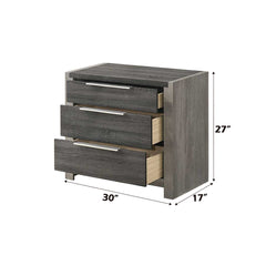 Casimiro Gray Nightstand - Ornate Home