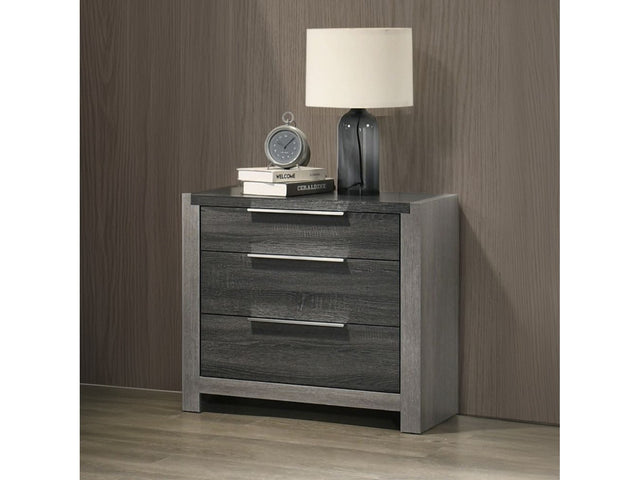 Casimiro Gray Nightstand - Ornate Home