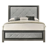 Casimiro Gray Queen Bed - Ornate Home