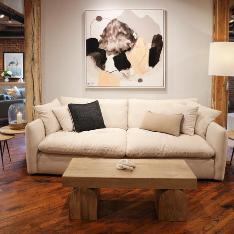 Casimiro Light Natural Coffee Table - Ornate Home