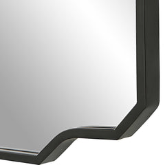 Casmus Black Iron Wall Mirror - Ornate Home