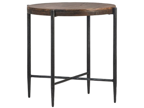Casoria Brown Side Table - Ornate Home
