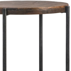 Casoria Brown Side Table - Ornate Home