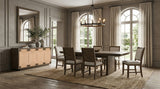 Casoria Dark Walnut Side Chair (Set of 2) - Ornate Home