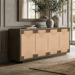 Casoria Dark Walnut Sideboard - Ornate Home