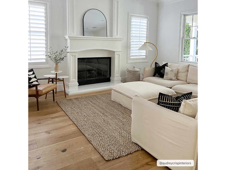 Caspar Hand Woven Natural Jute Rug - Ornate Home