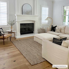 Caspar Hand Woven Natural Jute Rug - Ornate Home