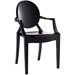 Casper Black Dining Armchair - Ornate Home