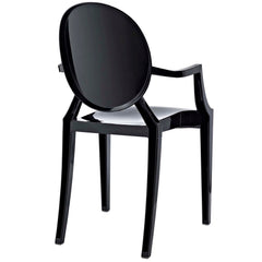 Casper Black Dining Armchair - Ornate Home