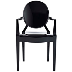 Casper Black Dining Armchair - Ornate Home