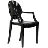 Casper Black Dining Armchairs (Set of 2) - Ornate Home