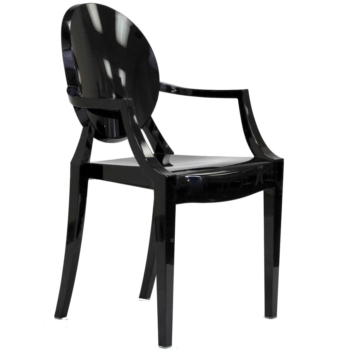 Casper Black Dining Armchairs (Set of 2) - Ornate Home