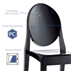 Casper Black Dining Chairs (Set of 2) - Ornate Home