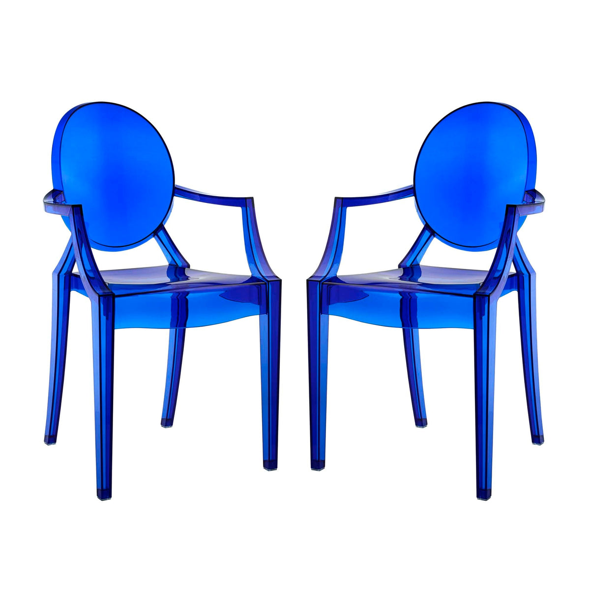 Casper Blue Dining Armchairs (Set of 2) - Ornate Home