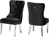 Casper Chrome 7 Pc. Dining Room Set Chairs - Ornate Home