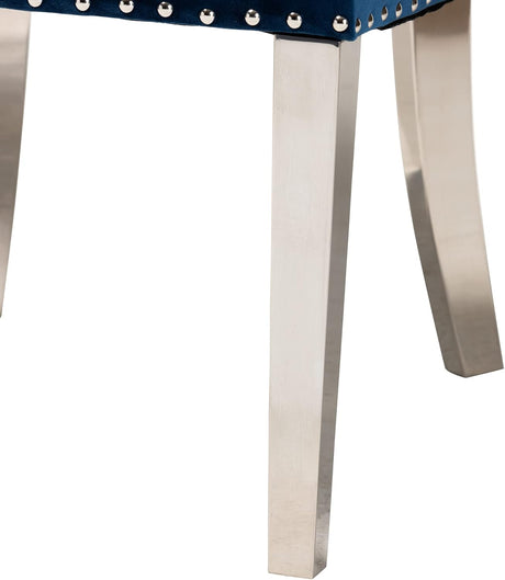 Casper Chrome 7 Pc. Dining Room Set Chairs - Ornate Home