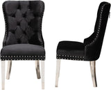 Casper Chrome 7 Pc. Dining Room Set Chairs - Ornate Home