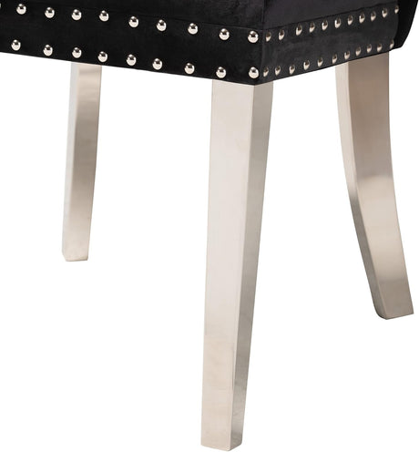 Casper Chrome 7 Pc. Dining Room Set Chairs - Ornate Home