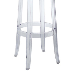 Casper Clear Backless Bar Stool - Ornate Home