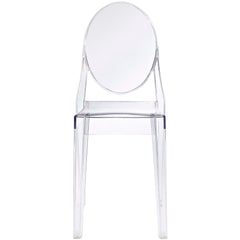 Casper Clear Dining Chairs (Set of 4) - Ornate Home