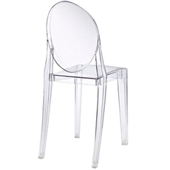 Casper Clear Dining Side Chair - Ornate Home