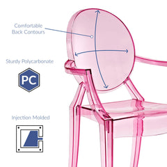 Casper Pink Dining Armchair - Ornate Home