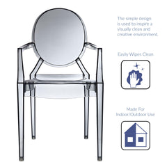 Casper Smoke Dining Armchairs (Set of 2) - Ornate Home