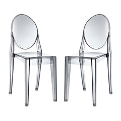 Casper Smoke Dining Chairs (Set of 2) - Ornate Home